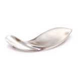 A sterling silver brooch, by Georg Jensen,