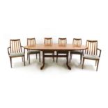 A G-Plan 'Fresco' teak dining suite,