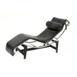 An 'LC4' chaise longue,