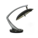 A Spanish 'Boomerang' desk lamp,