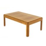 A Danish teak coffee table,