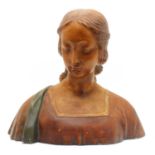 A Rennaisance style pottery bust