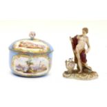 A Meissen figure,