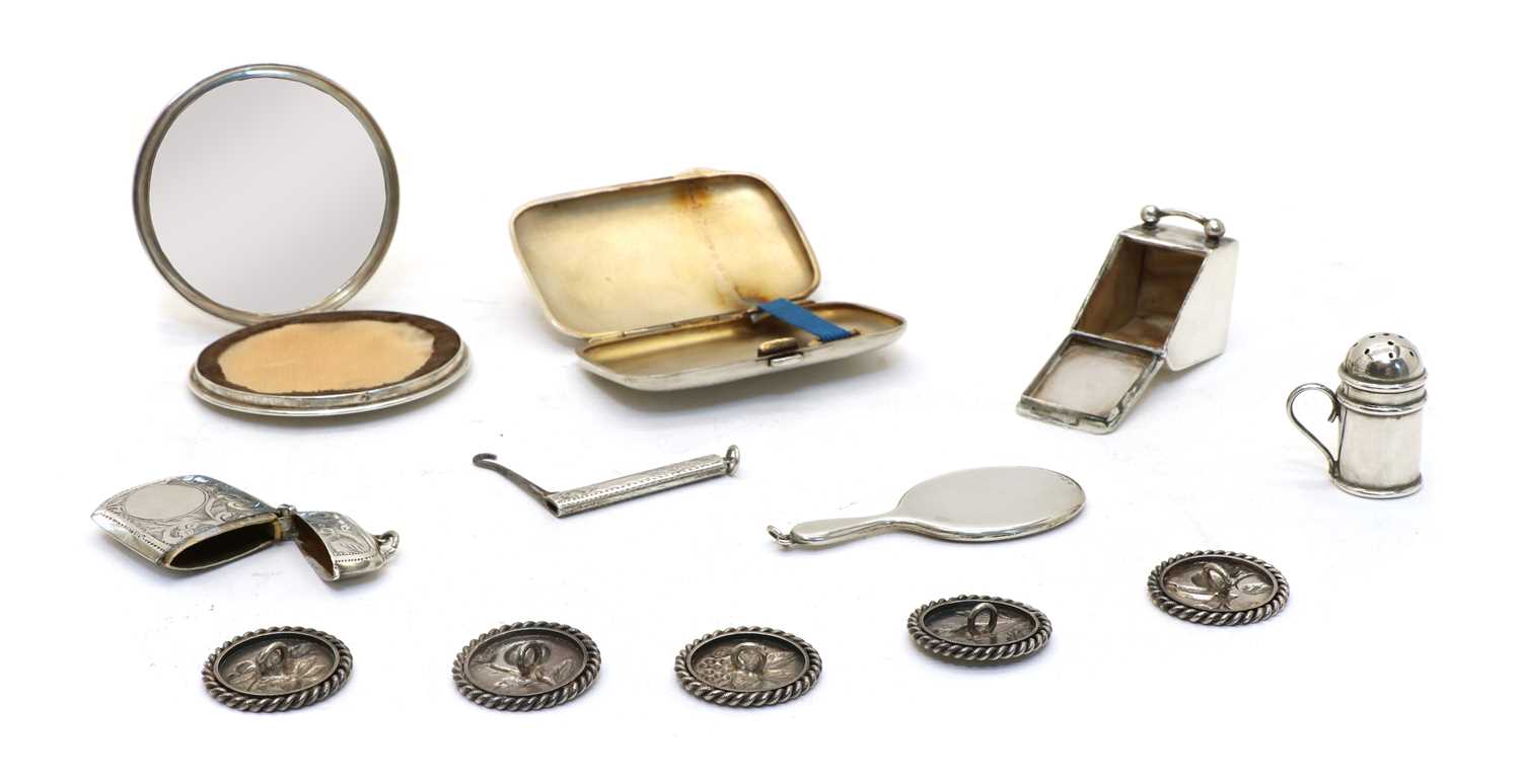 A collection of silver items, - Image 2 of 2