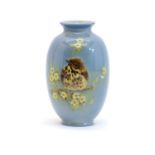 A Royal Doulton Titanian ware vase