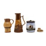 A Royal Doulton stoneware hunting jug,