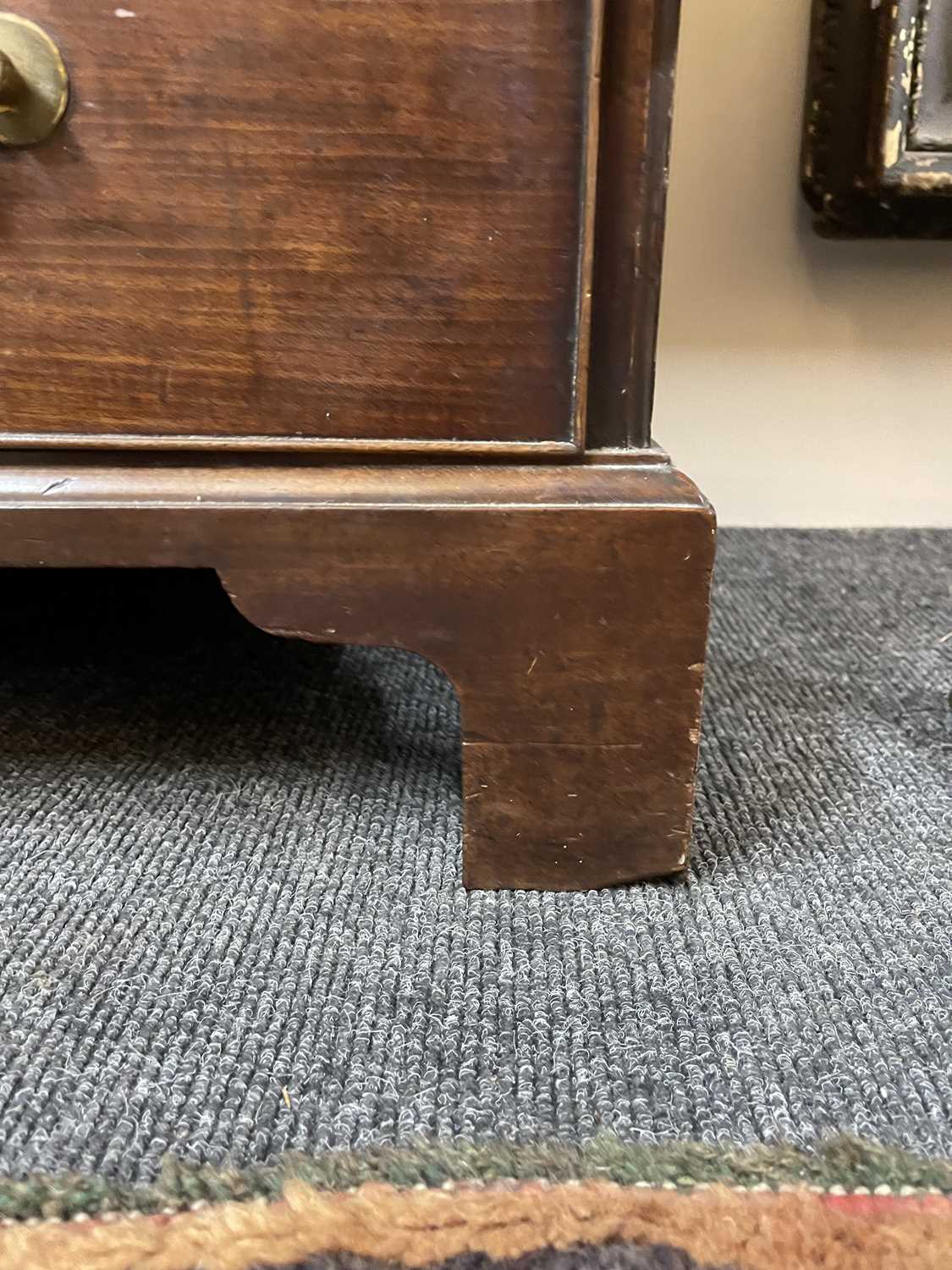 A George III mahogany caddy-top chest of drawers, - Image 44 of 48