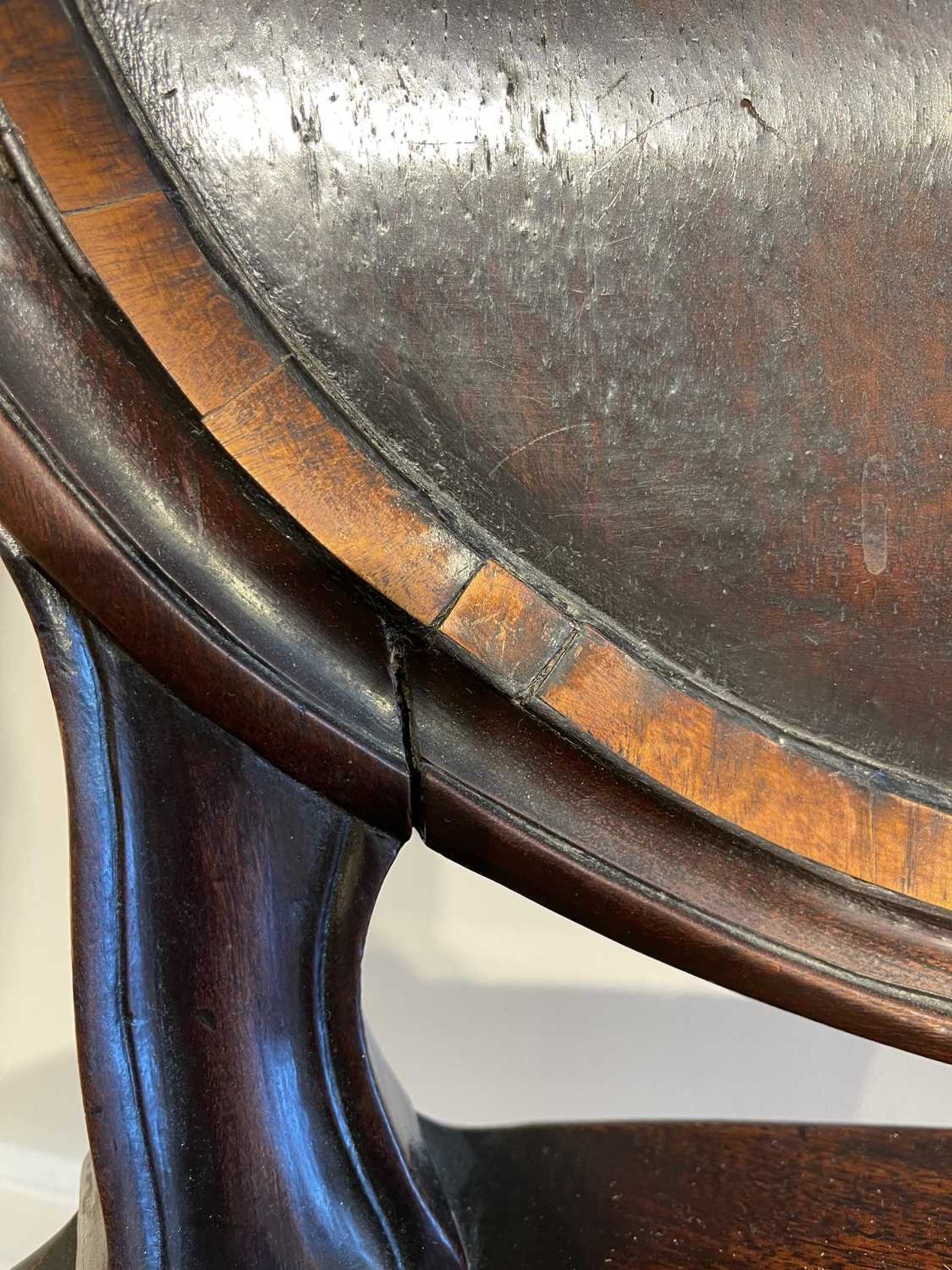 A pair of mahogany hall chairs, - Bild 89 aus 119