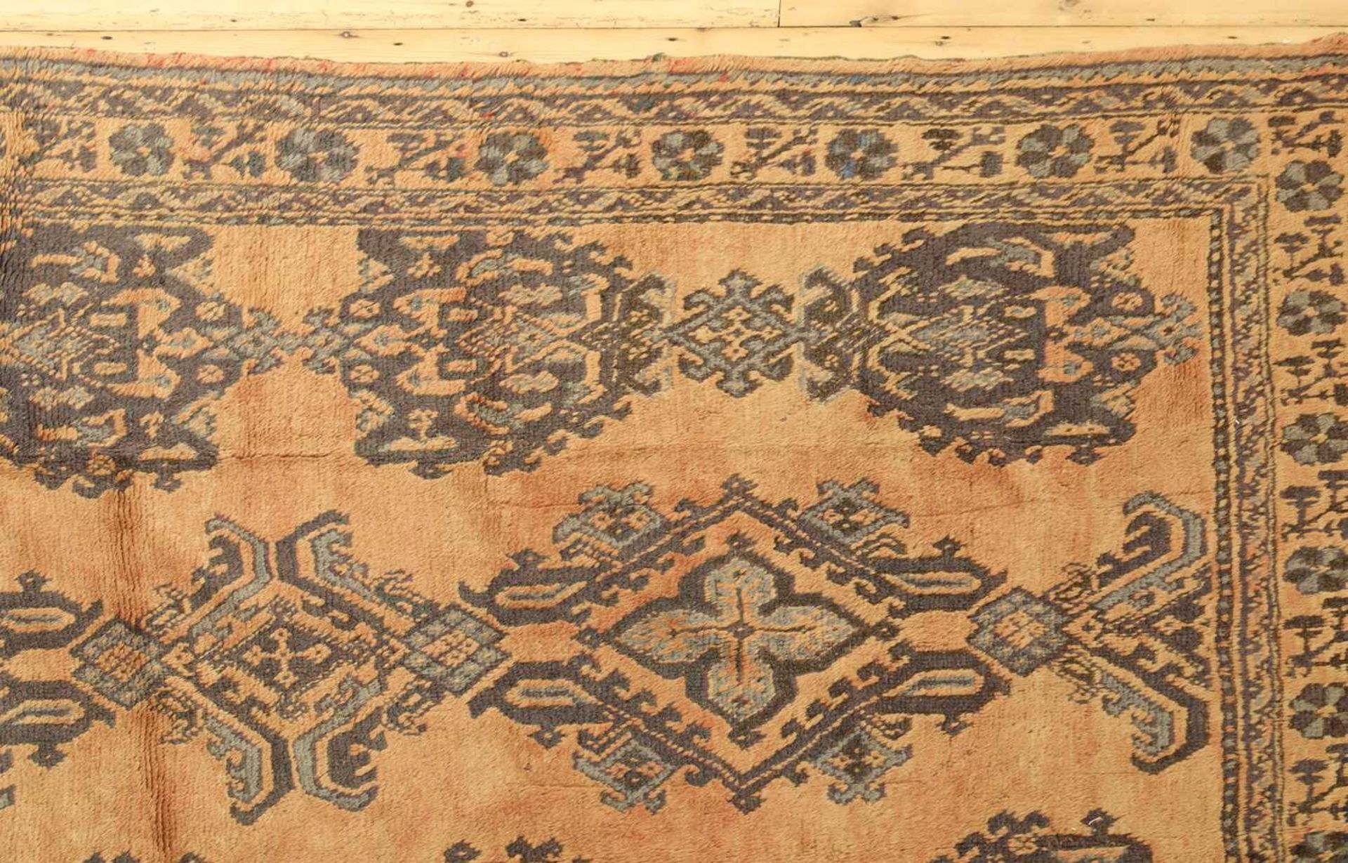 A Turkish Oushak carpet, - Image 3 of 6