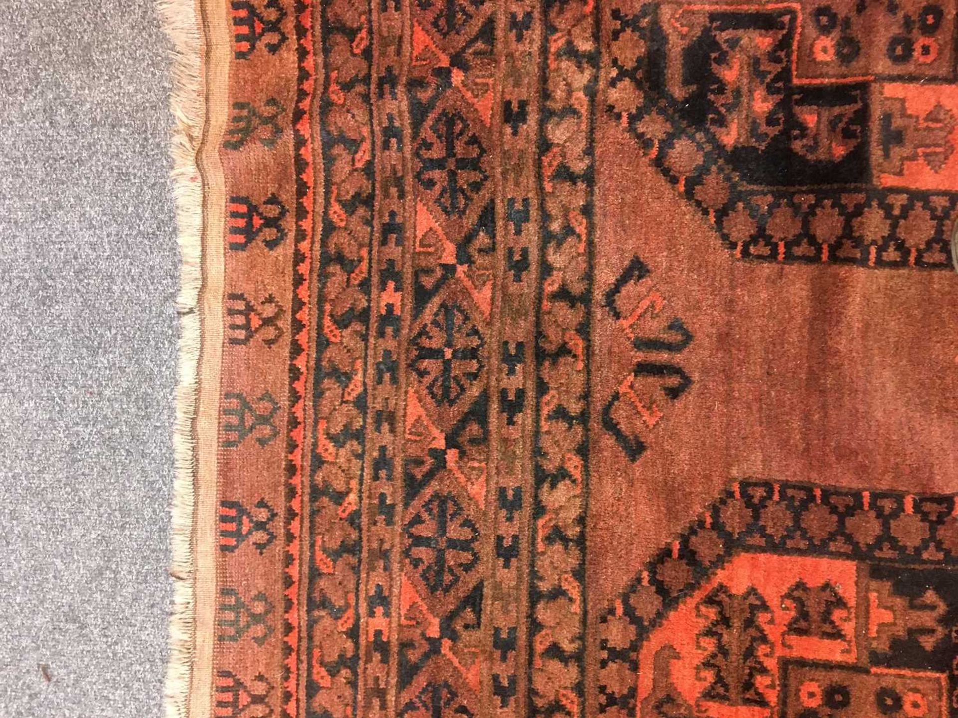 A Tekke Bokhara carpet, - Image 10 of 12