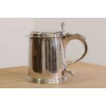 A William and Mary silver tankard,