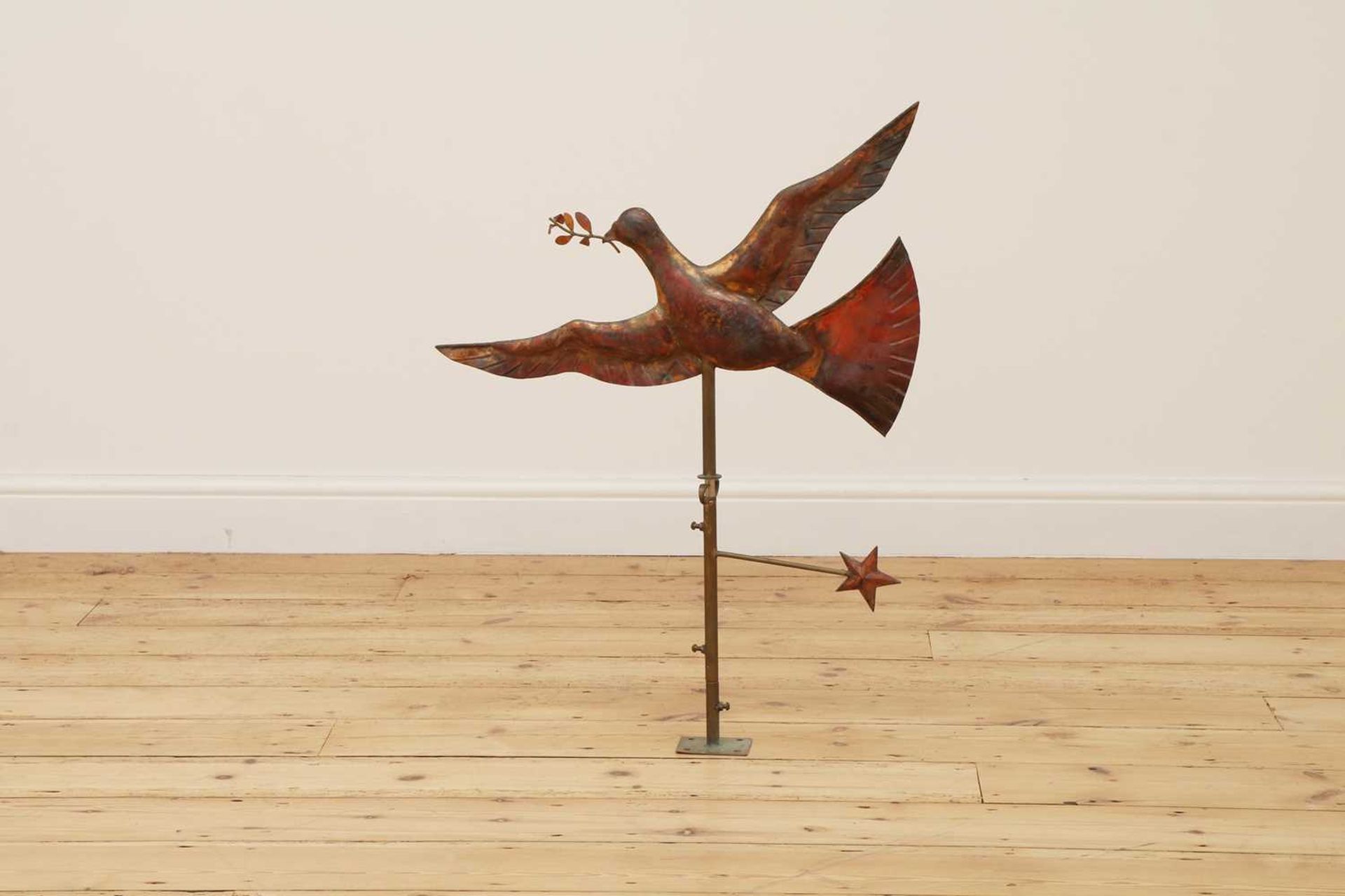 A copper weathervane by Karen Green, - Image 2 of 4