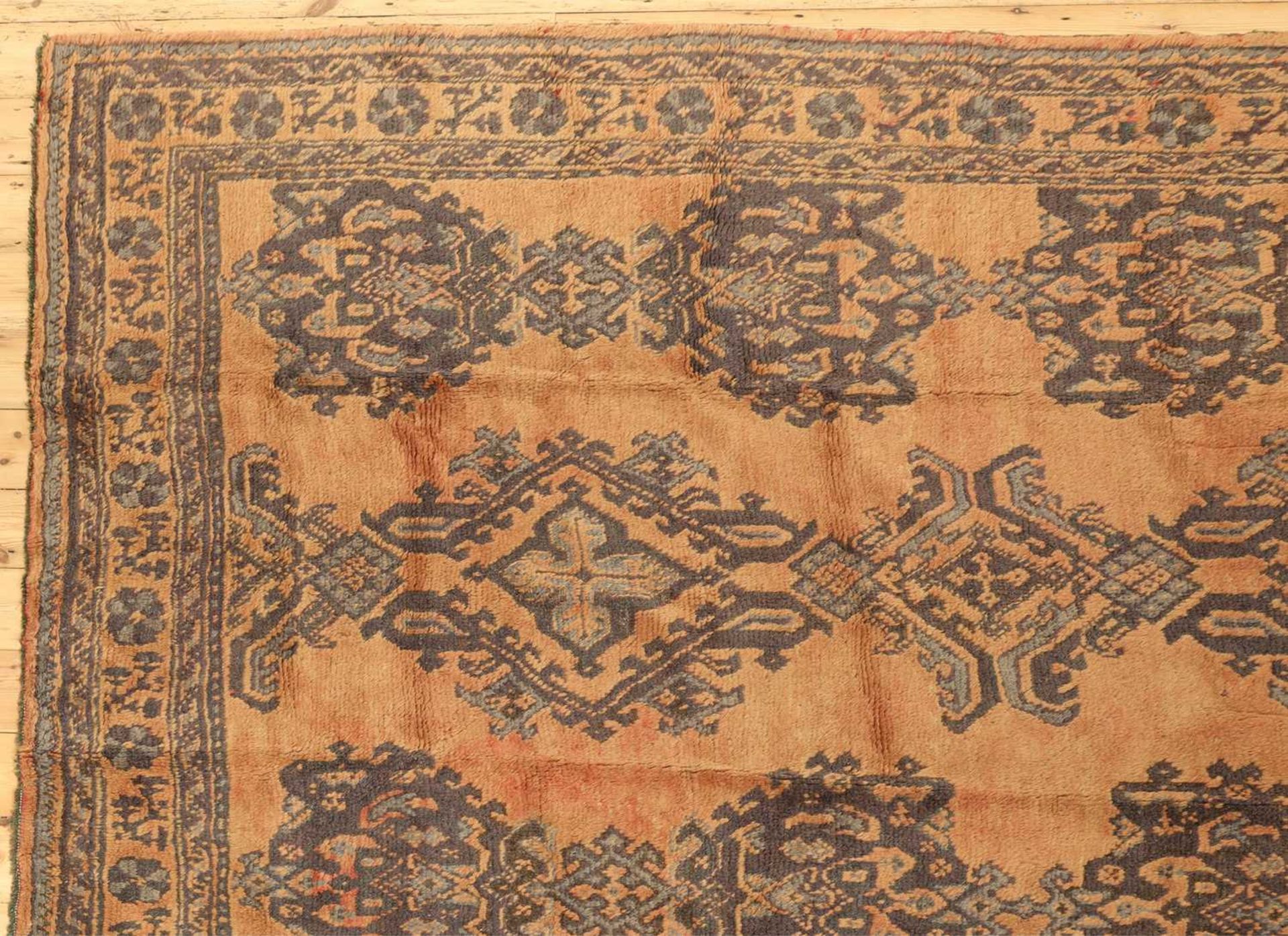 A Turkish Oushak carpet, - Image 2 of 6