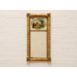 A Regency gilt pier mirror,