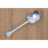 A Charles II silver trefid spoon,