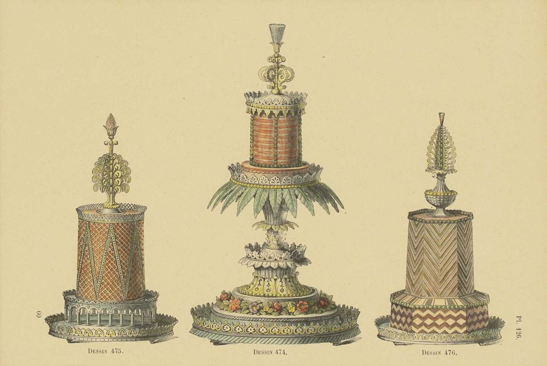 A set of fourteen Dubois & Bernard coloured lithographic prints, - Image 28 of 31