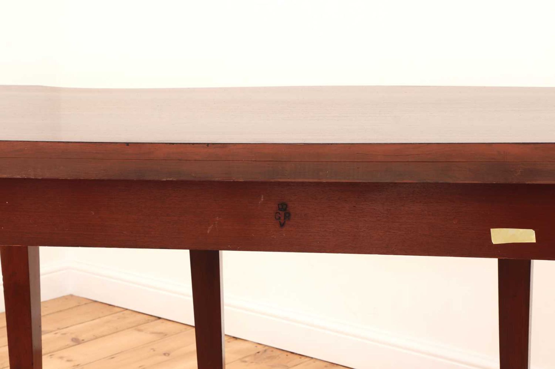 A pair of mahogany console tables, - Image 7 of 10