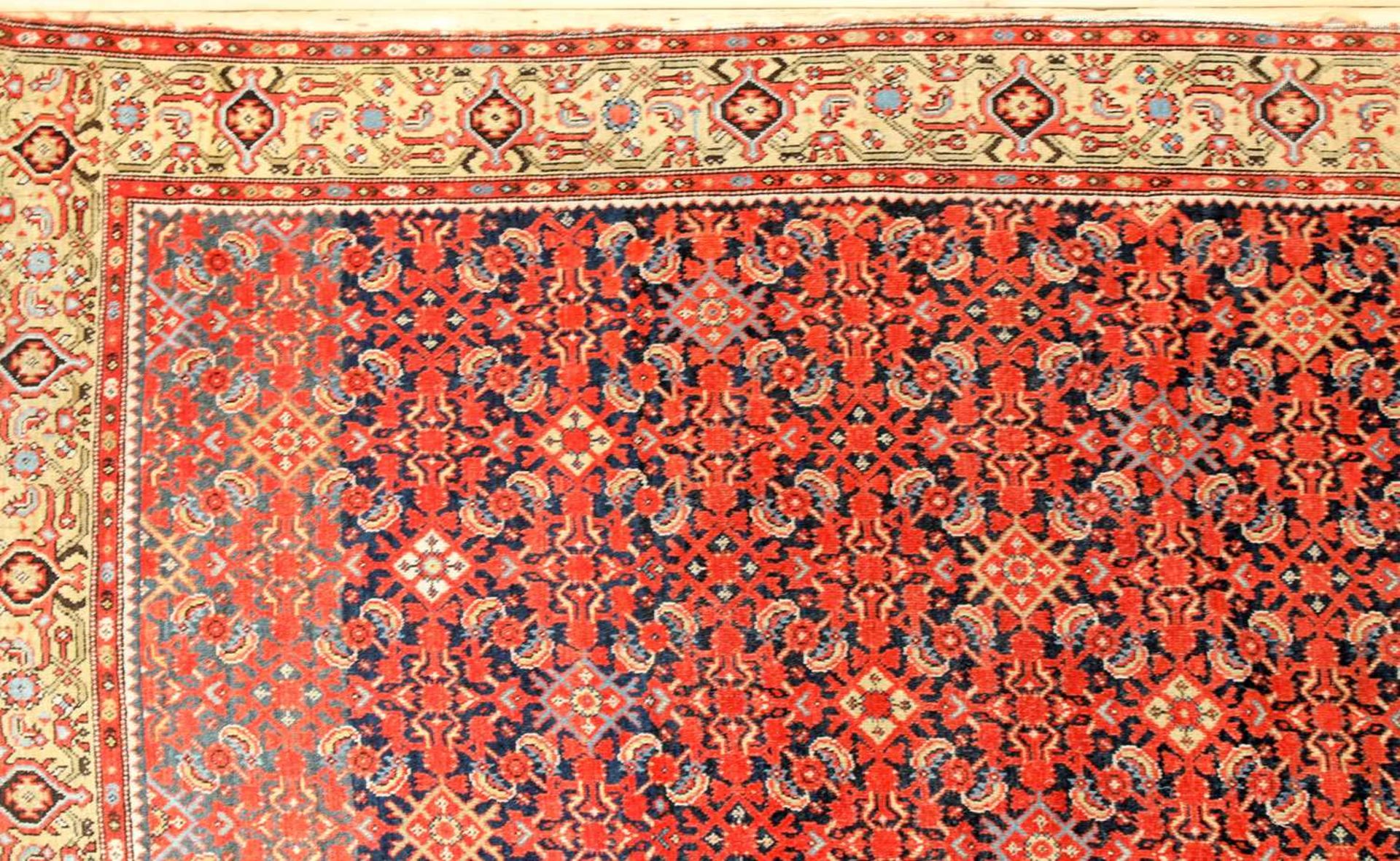 A West Persian wool rug, - Image 2 of 6