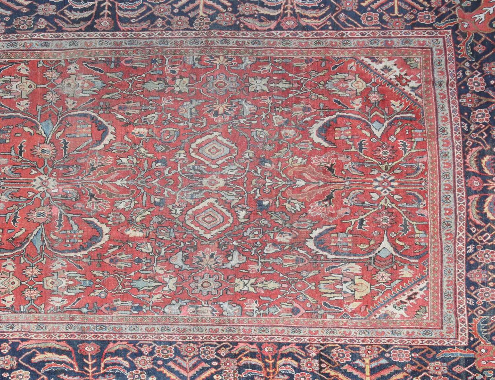 A Persian wool Mahal carpet, - Bild 3 aus 20