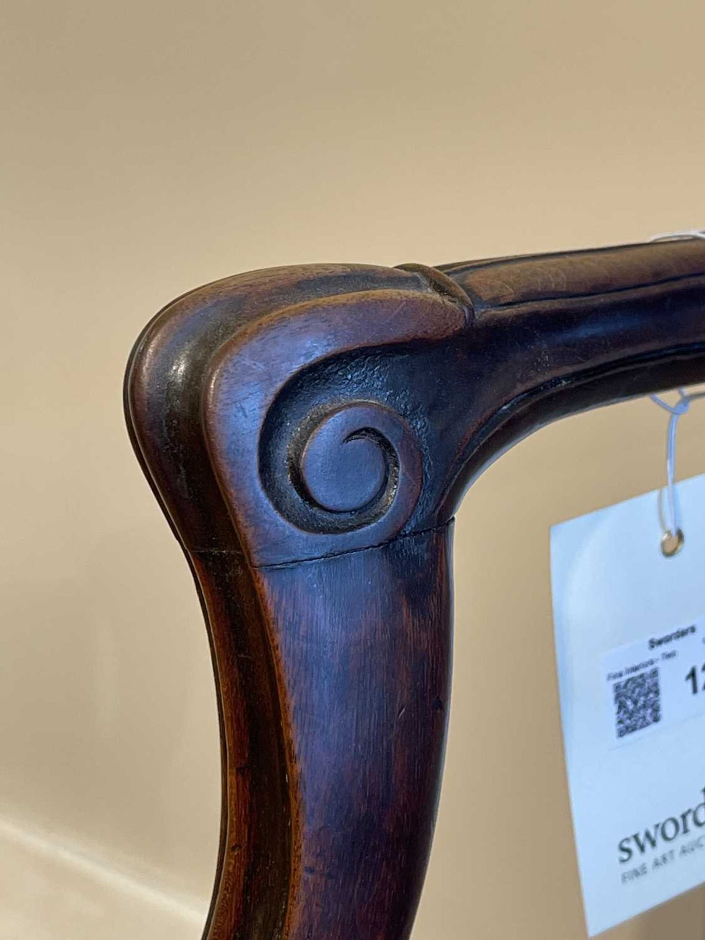A pair of mahogany hall chairs, - Bild 94 aus 119