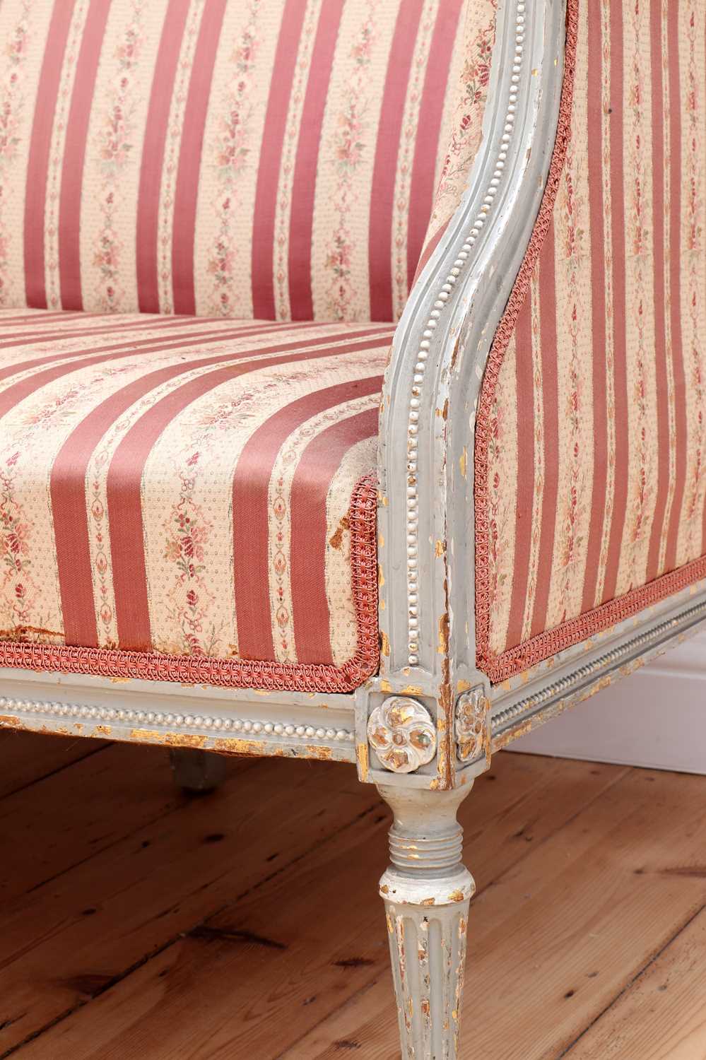 A pair of George III settees, - Image 8 of 61