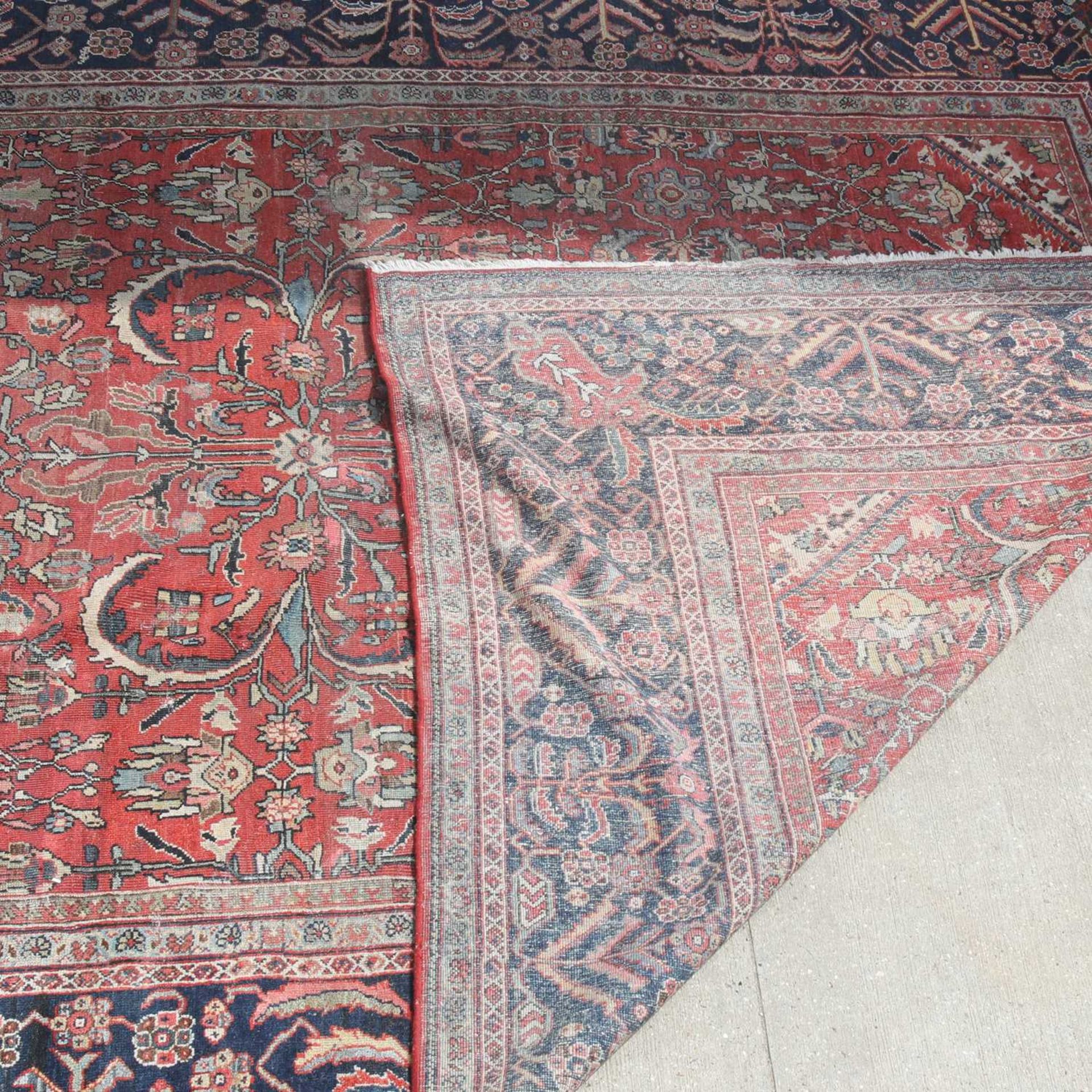 A Persian wool Mahal carpet, - Bild 4 aus 20