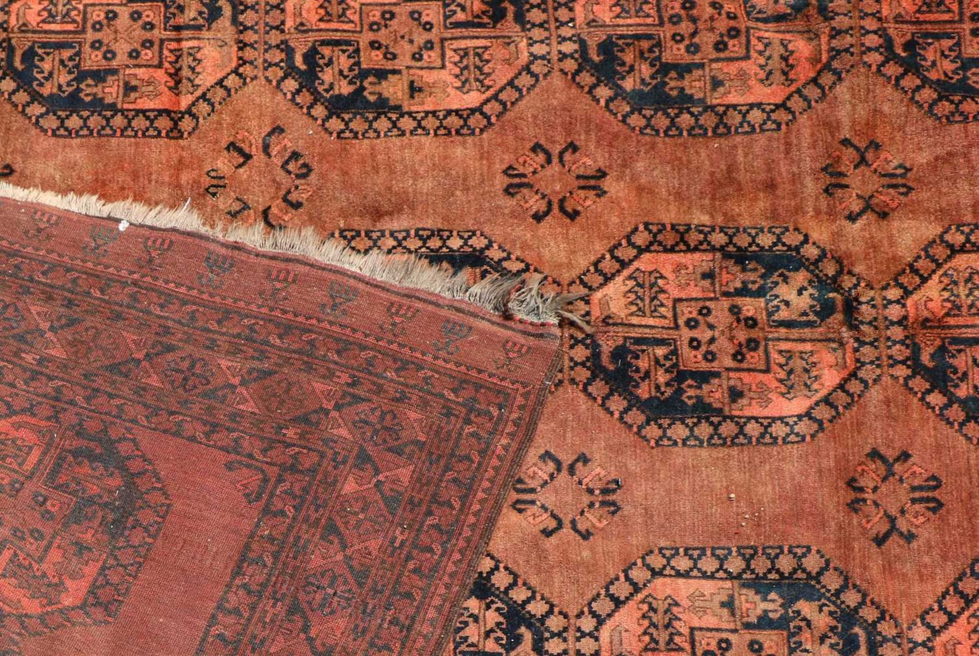 A Tekke Bokhara carpet, - Image 6 of 12