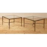 A pair of Maison Jansen-type occasional tables,