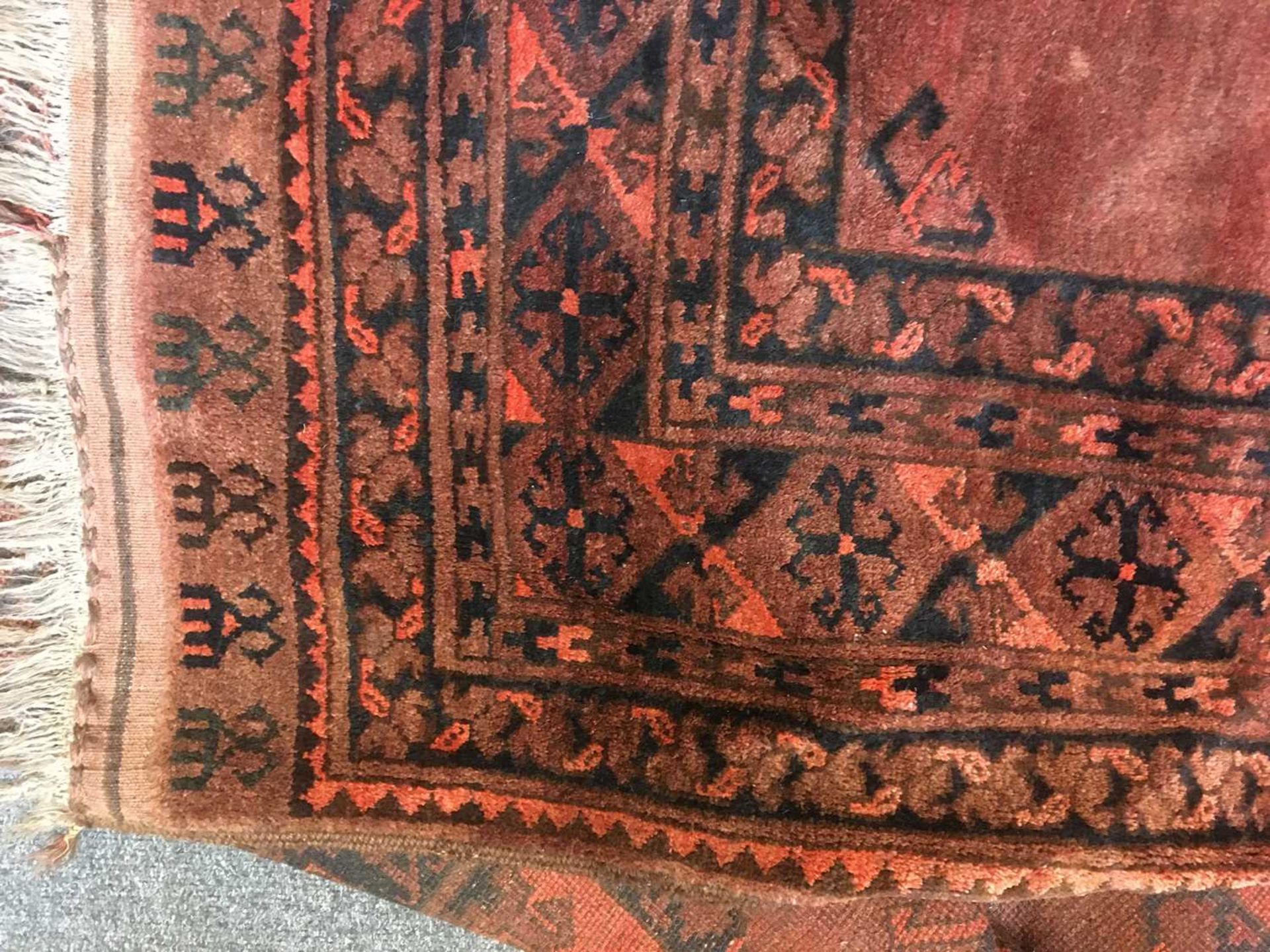 A Tekke Bokhara carpet, - Image 5 of 12