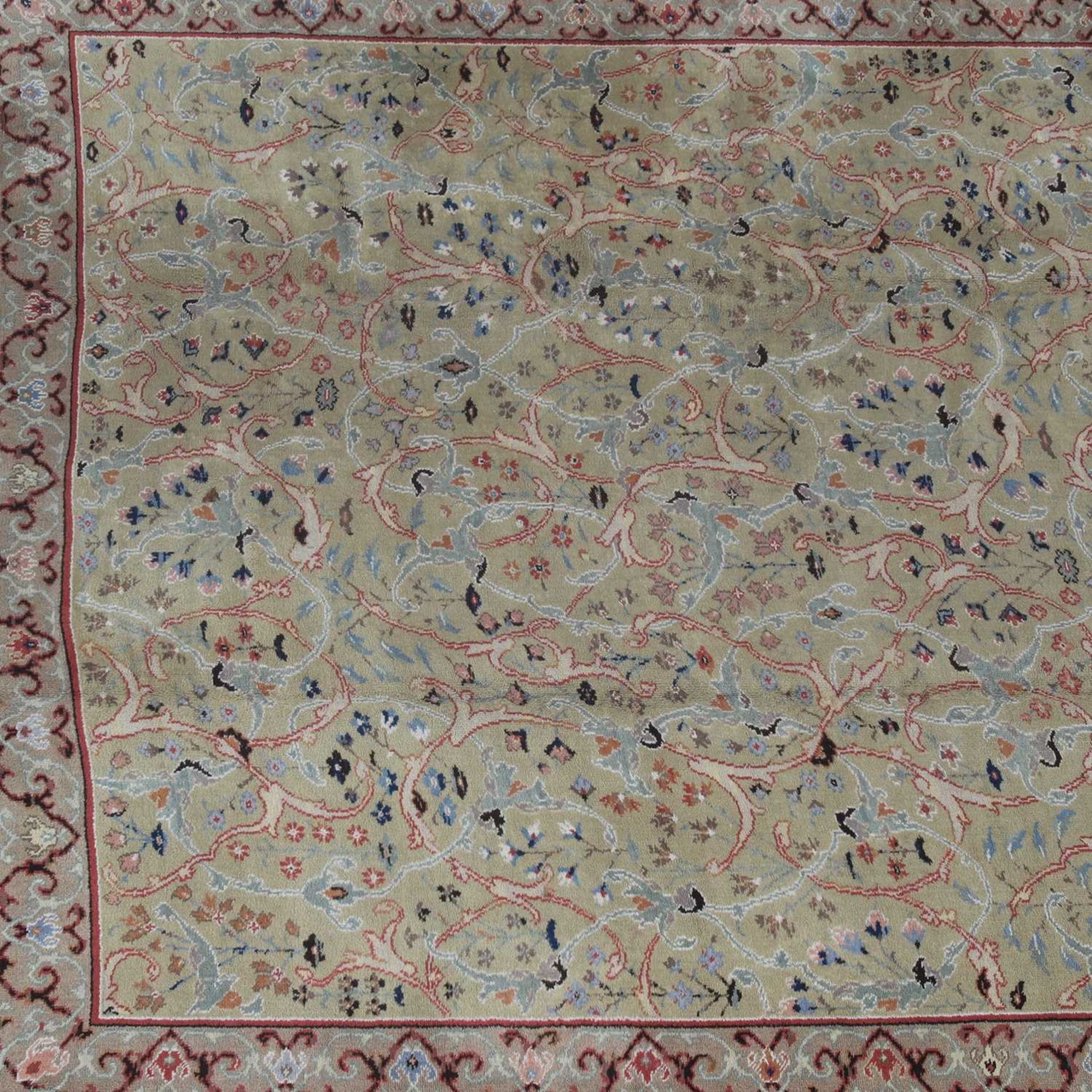 A European wool carpet of Arts & Crafts design, - Image 2 of 4