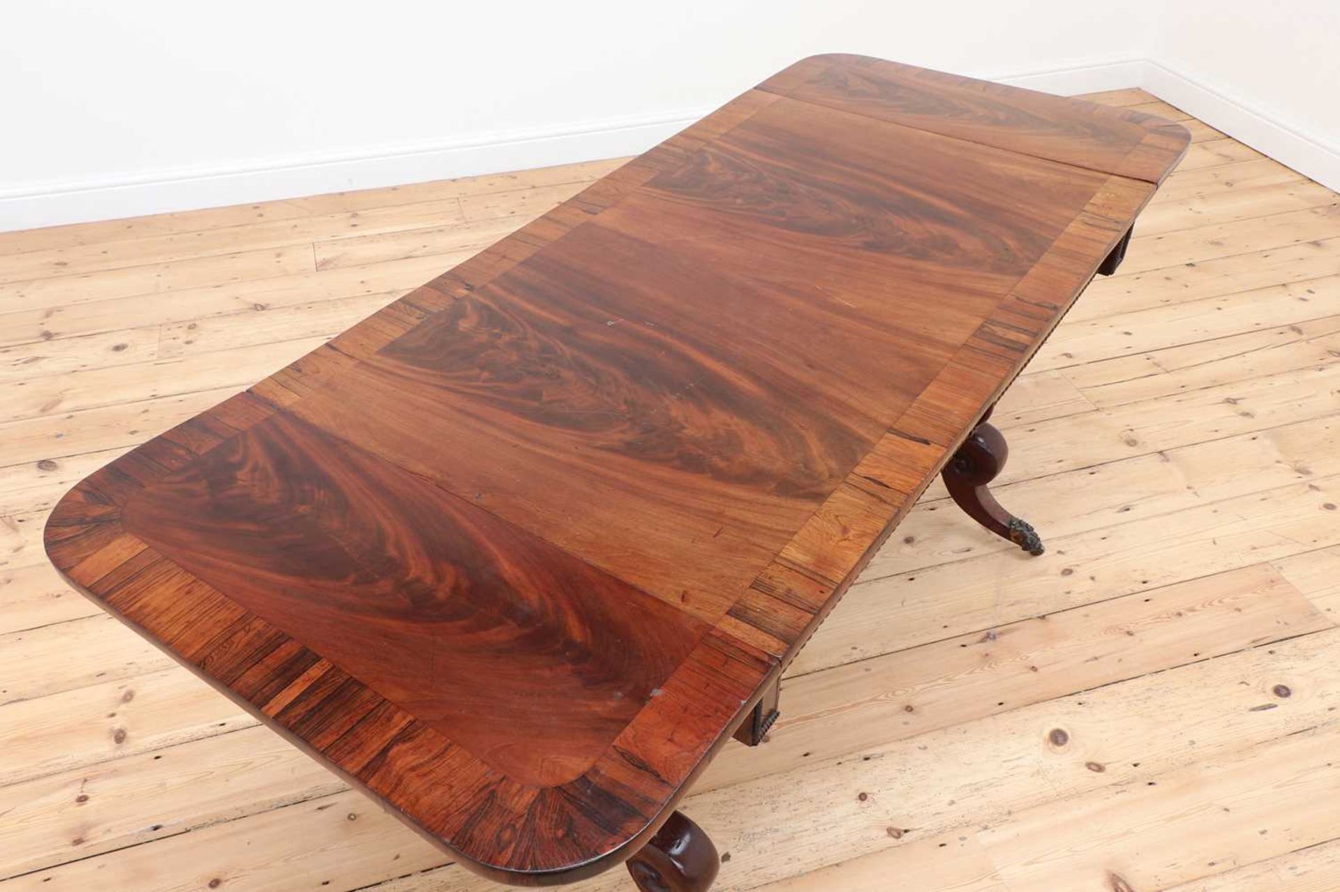 A William IV mahogany sofa table, - Image 5 of 5