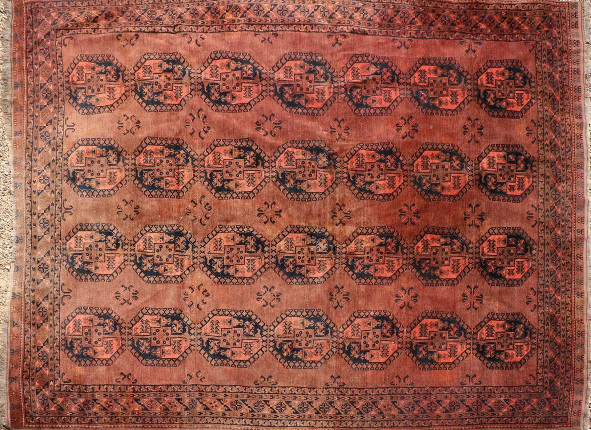 A Tekke Bokhara carpet, - Image 4 of 12
