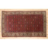 A West Persian wool rug,
