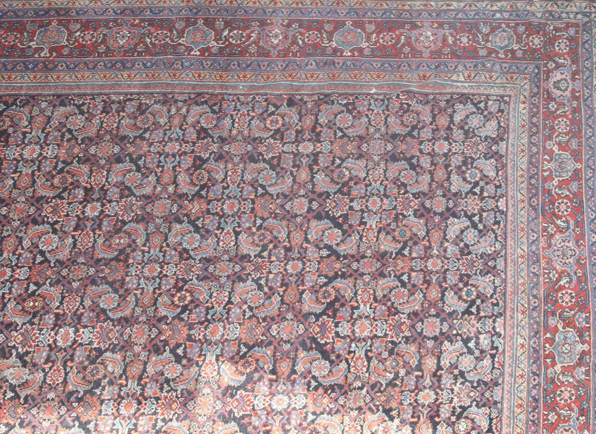 A Feraghan carpet, - Image 3 of 6