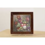 A Derby porcelain plaque,