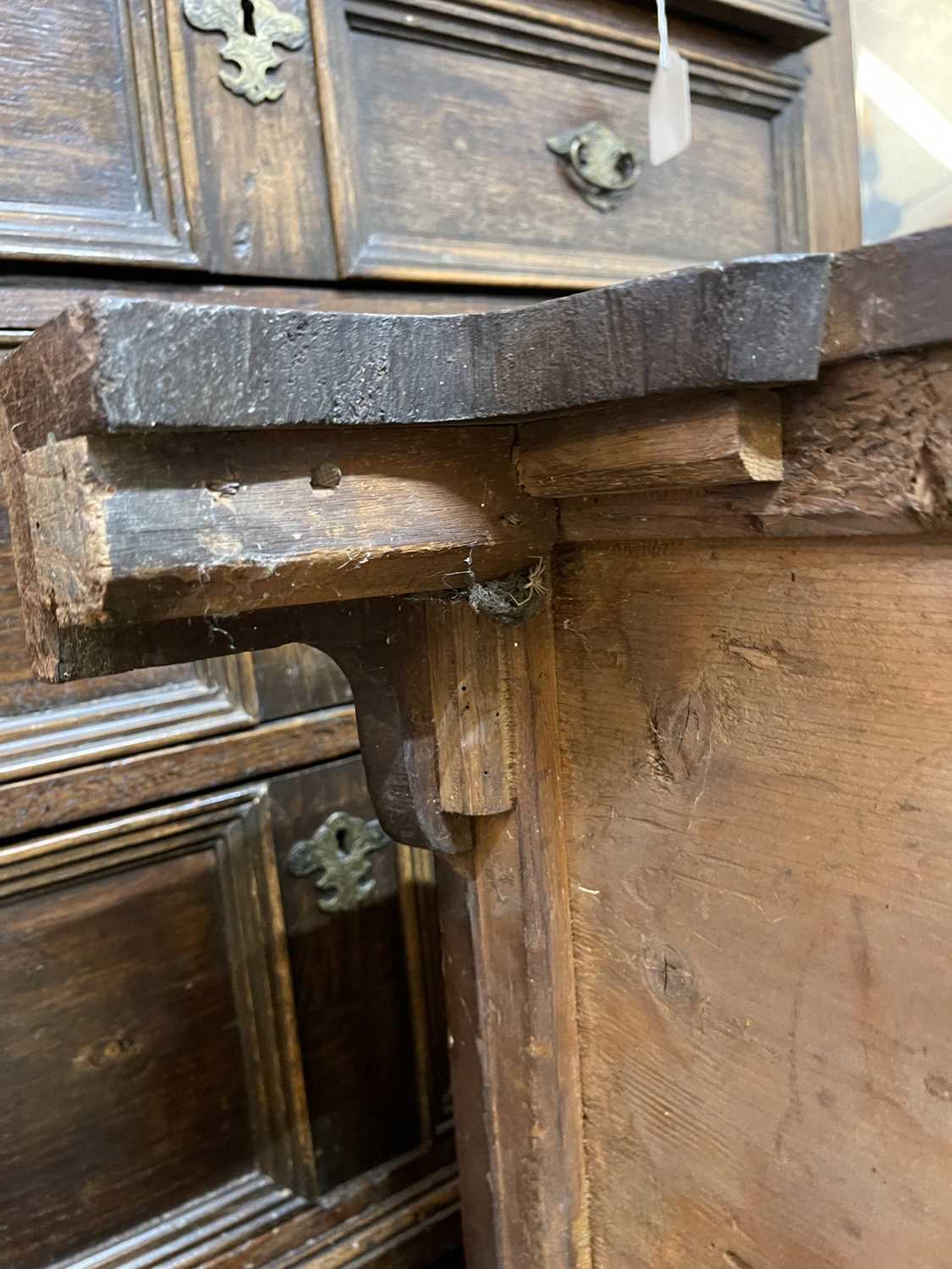 A George III mahogany caddy-top chest of drawers, - Image 31 of 48