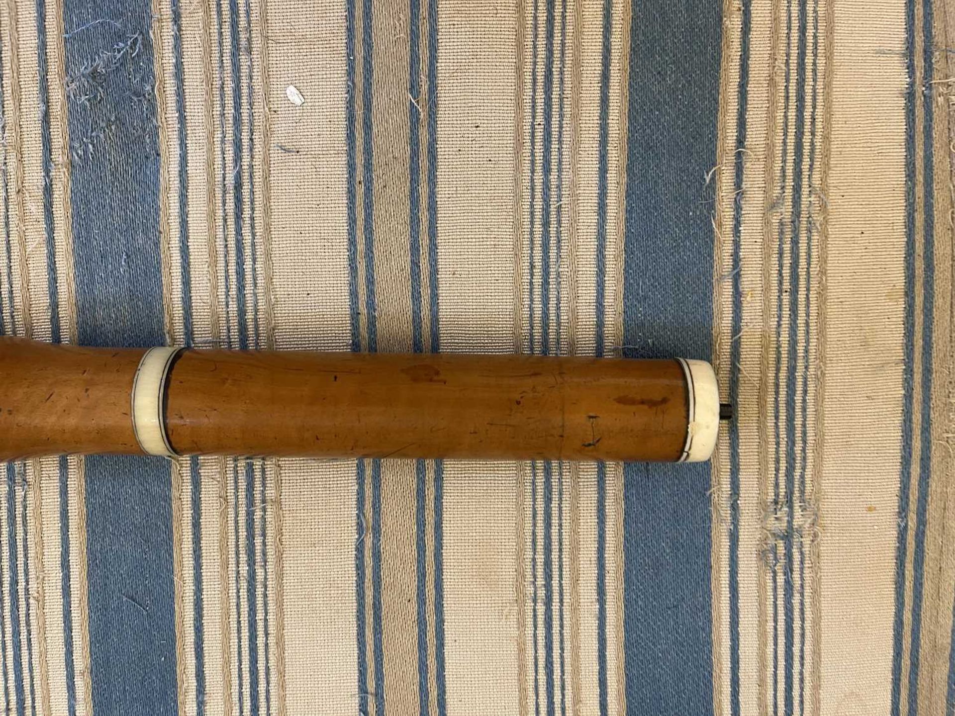 A boxwood and ivory flute, - Image 6 of 20