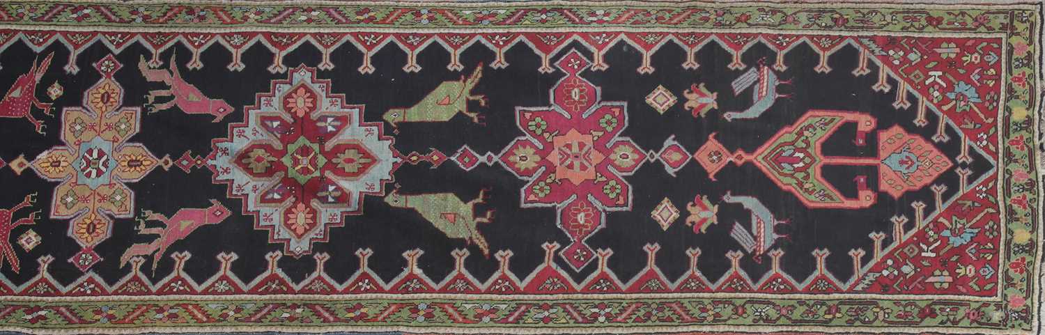 A large Persian runner, - Image 2 of 4