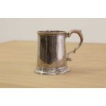 A George II provincial silver mug,