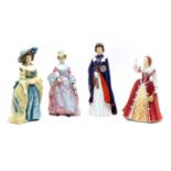 A Royal Doulton figurine of Her Majesty Queen Elizabeth II,