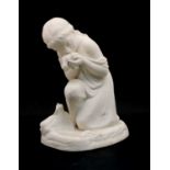 A Minton Parian ware figure,