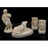 A Parian ware figure,