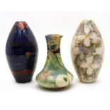 Three Cobridge vases,