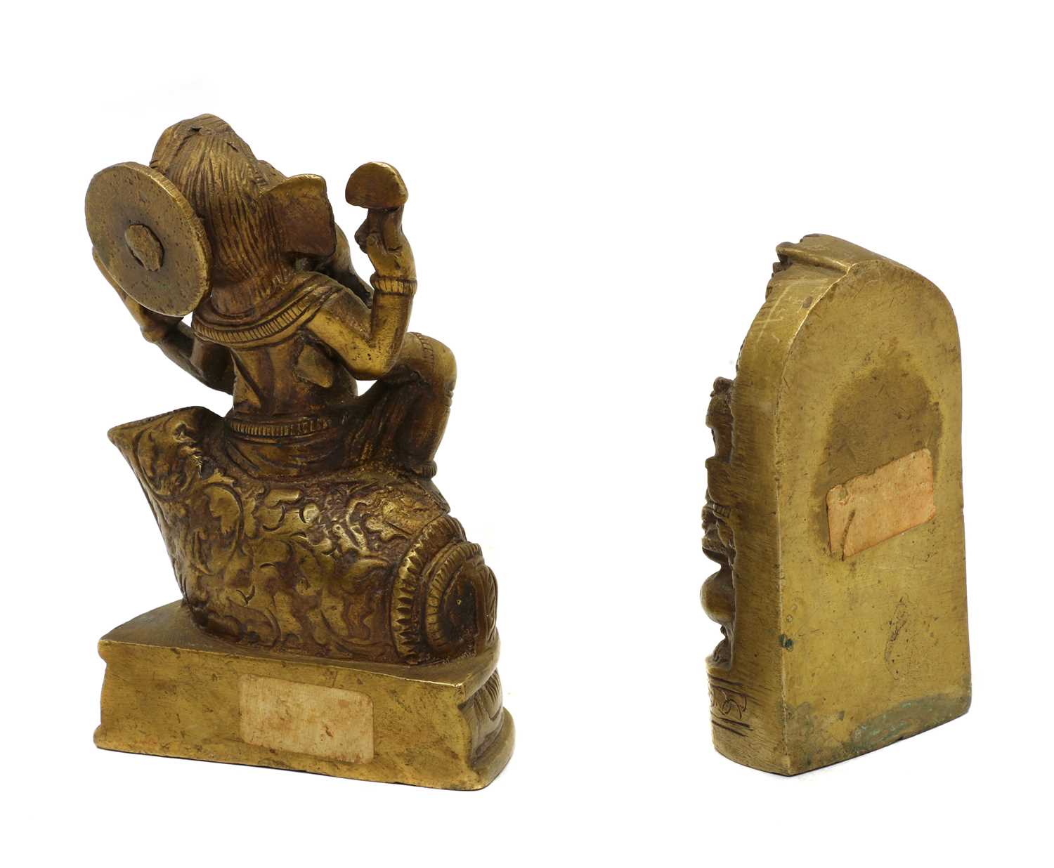 Two North Indian/Nepalese bronzes, - Image 2 of 3