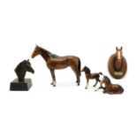 A Beswick horse,