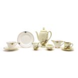 A Royal Doulton 'Rigi/Veta' coffee set,