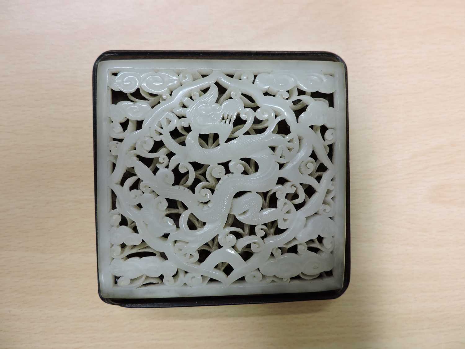 A Chinese jade plaque, - Image 19 of 20