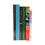 A collection of motoring books,