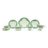 A Royal Doulton Art Deco design tea set,