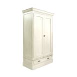 A contemporary Oka Grista painted wardrobe,